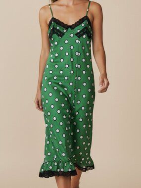 Jean Paul Gaultier for Target Dress S - Green Black White- Like New